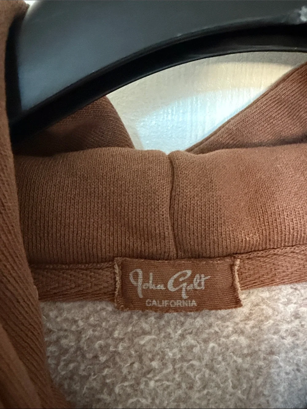 Malibu California Brown Graphic Hoodie